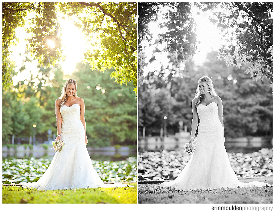 Lakeside Park Bridal Portraits