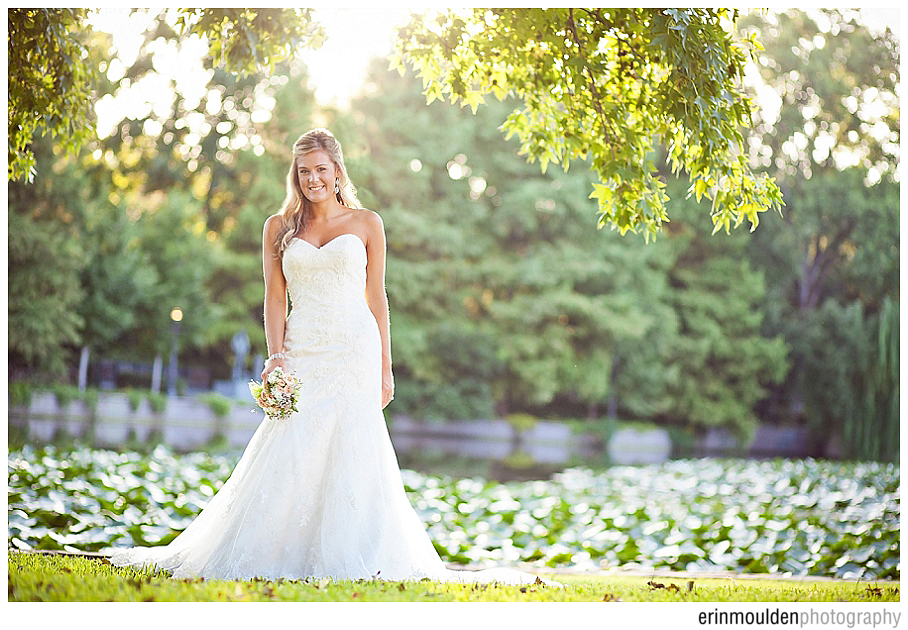 Lakeside Park Bridal Portraits